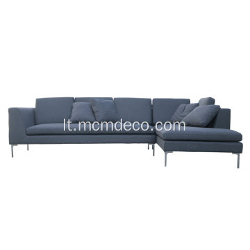 „L-Shape B&amp;B Italia“ audinio sekcinė sofa Charles